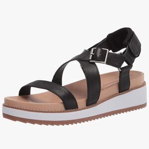 Lucky Brand Ticey Wedge Sandals Size 9.5M‎